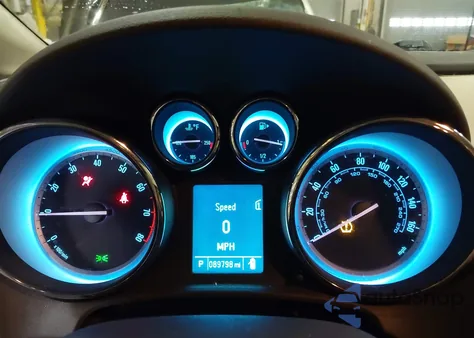 2013 Buick Verano Leather Group from USA, damaged, VIN 1G4PS5SK7D4138732